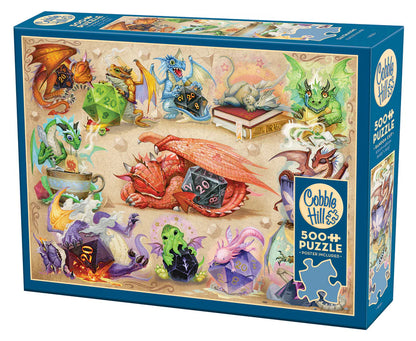 D20 Dragons - 500 Pieces