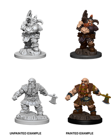 D&D - Dwarf Barbarian (Male)