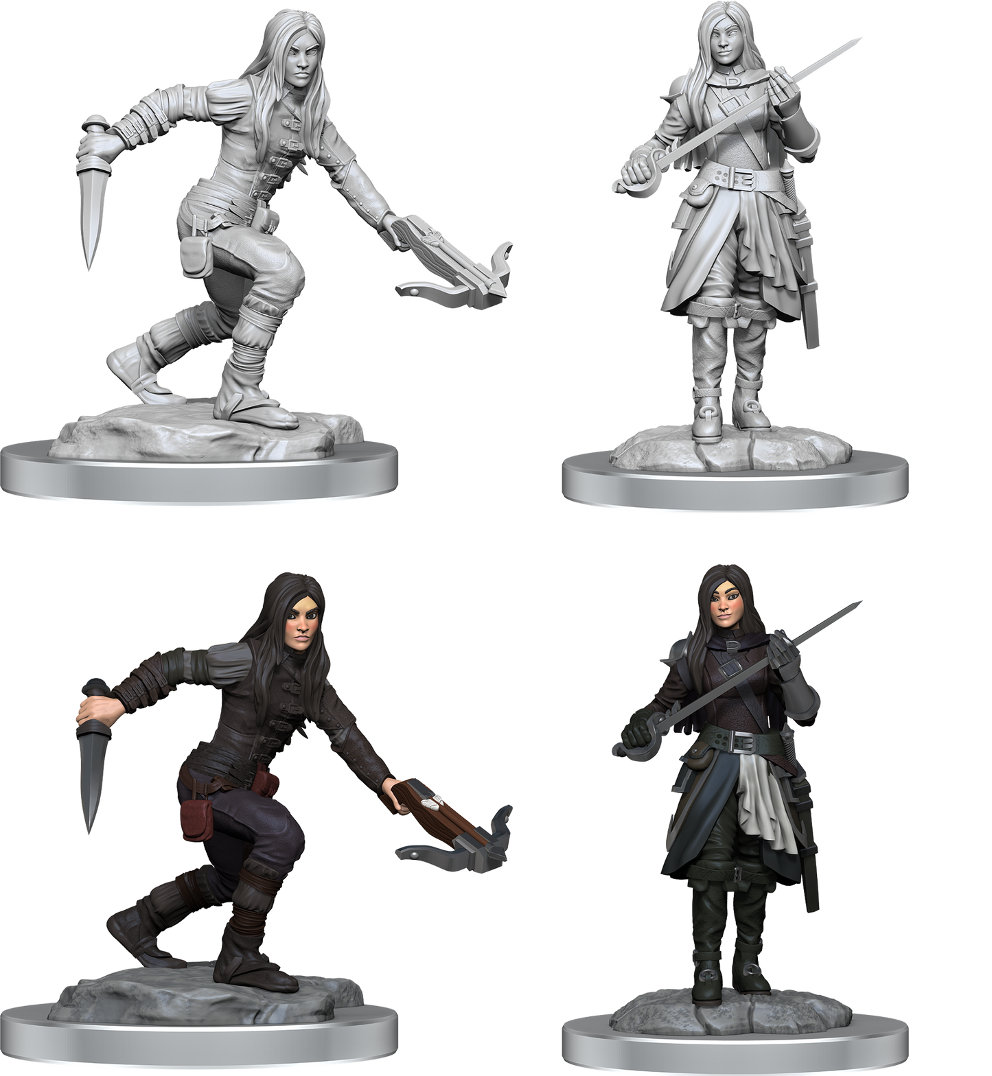 D&D - Half-Elf Rogue (Female)