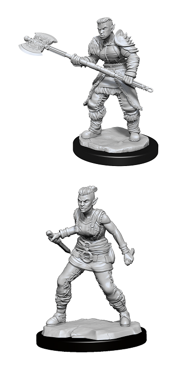 D&D - Orc Barbarian (Female)