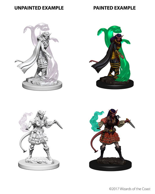D&D - Tielfing Sorcerer (Female)