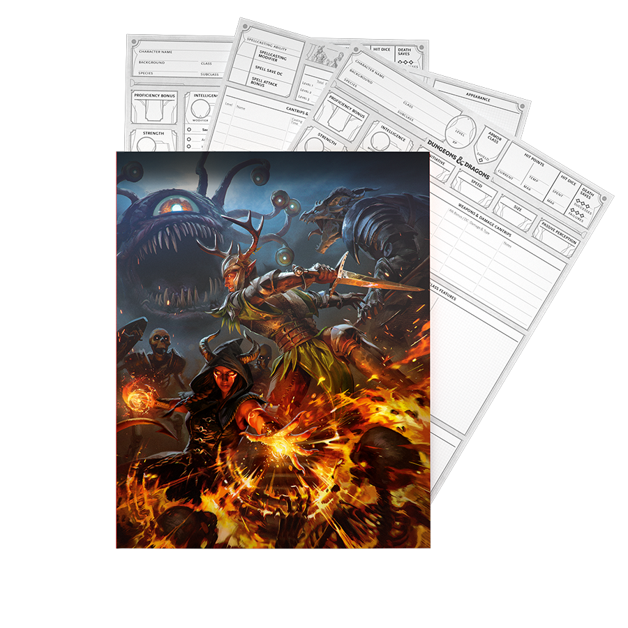 D&D Character Sheets