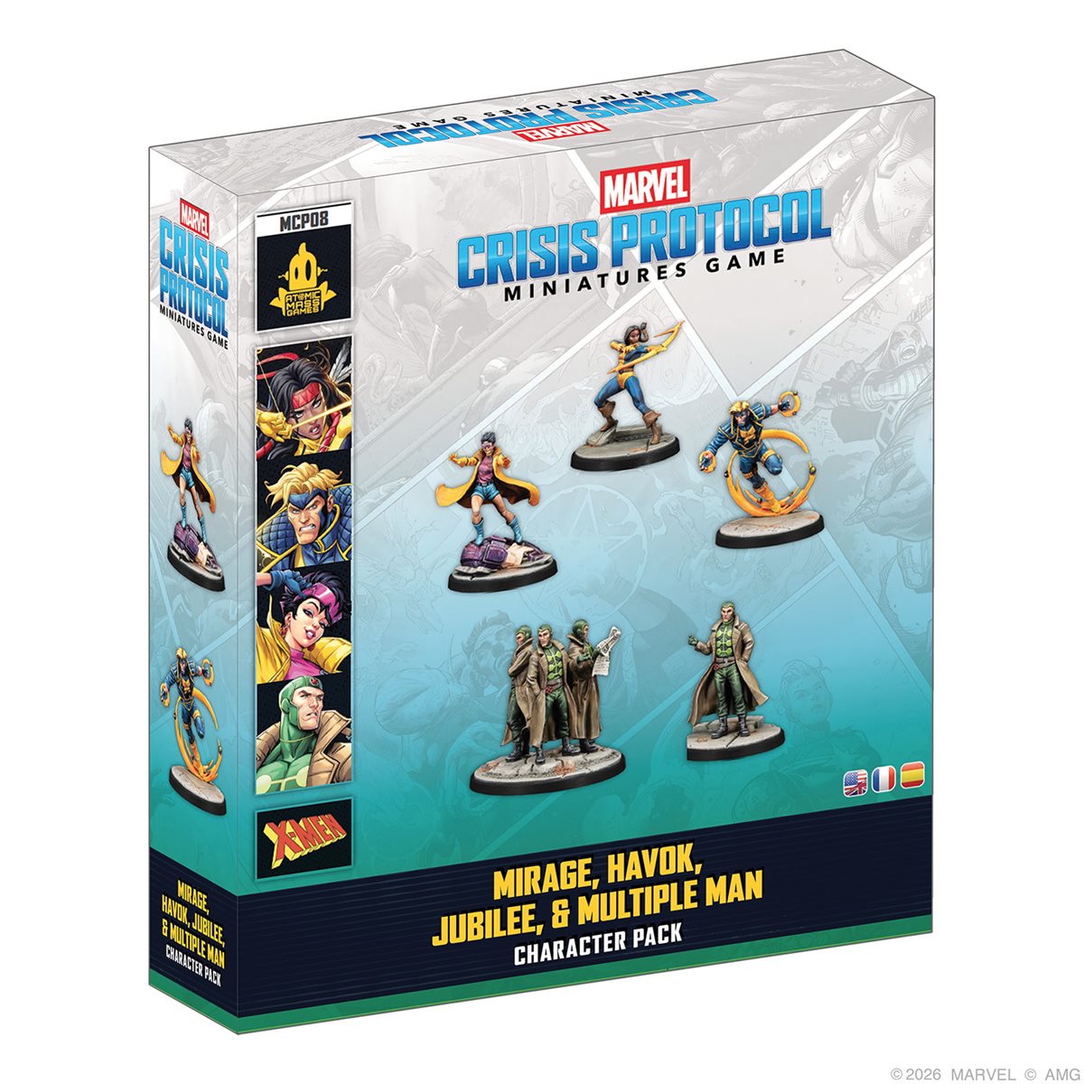Dani Moonstar, Jubilee, Multiple Man & Havok Character Pack