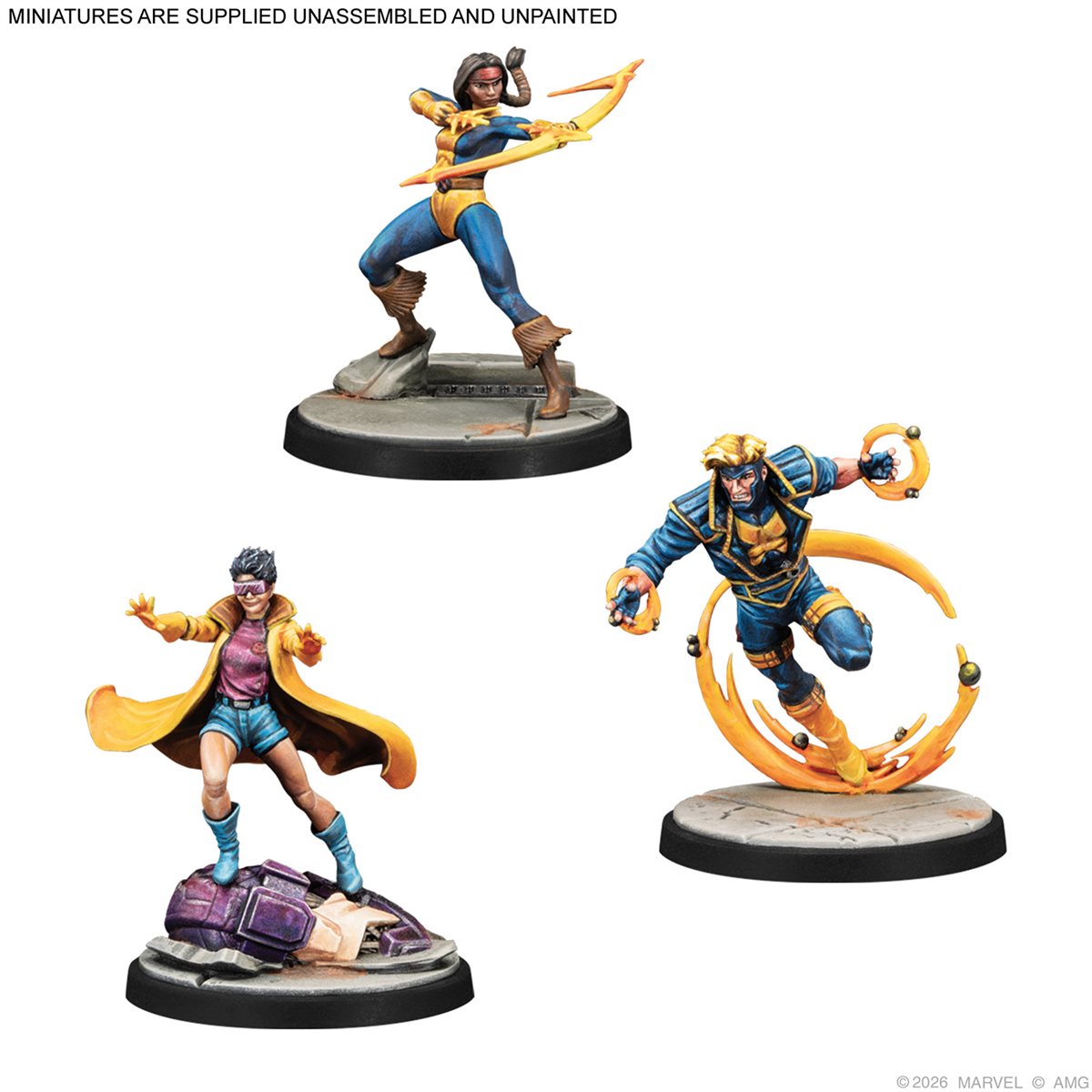 Dani Moonstar, Jubilee, Multiple Man & Havok Character Pack