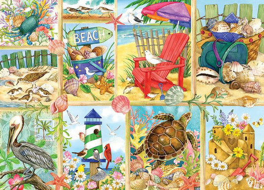 Day At The Beach - 500 Pieces