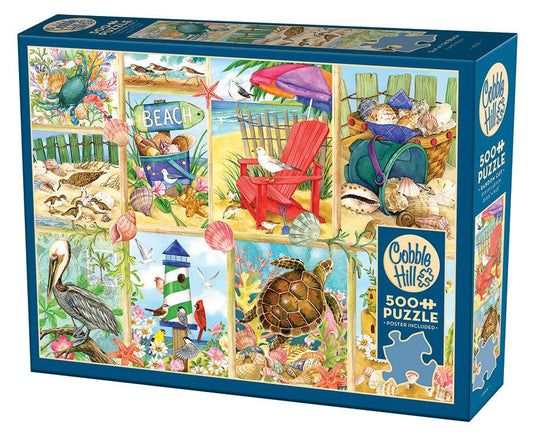 Day At The Beach - 500 Pieces
