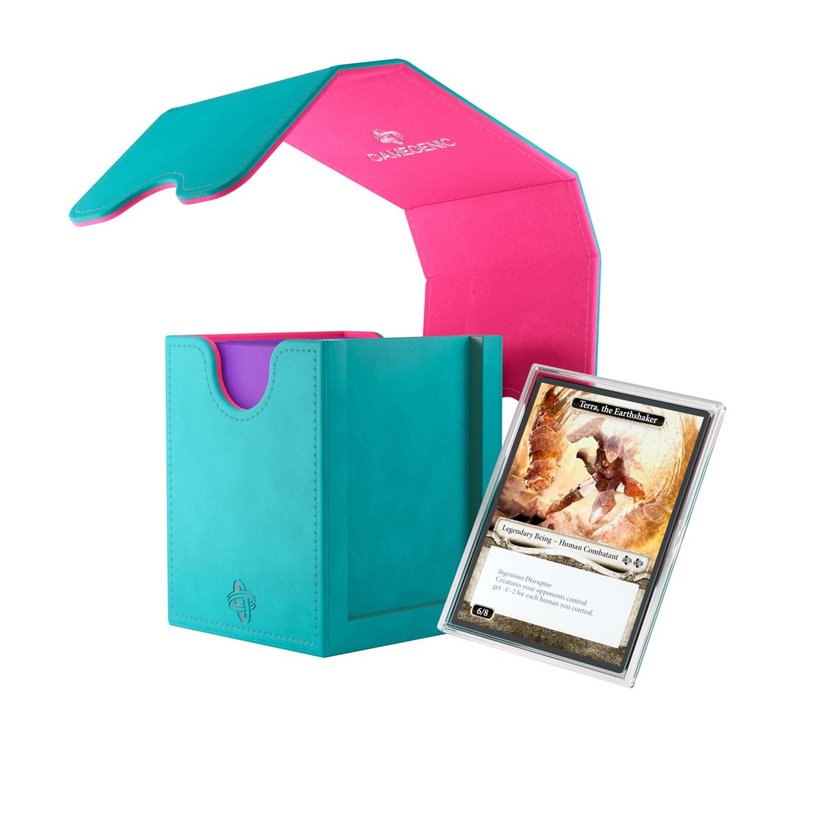 Deck Box - Squire Plus 100+XL Convertible (Teal/Pink)