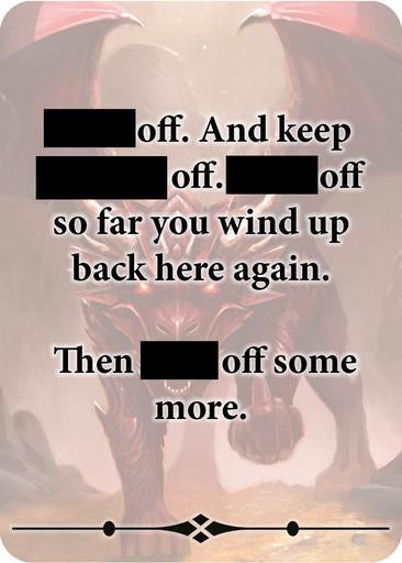 Deck of Many Insults - Extra Insulting Expansion