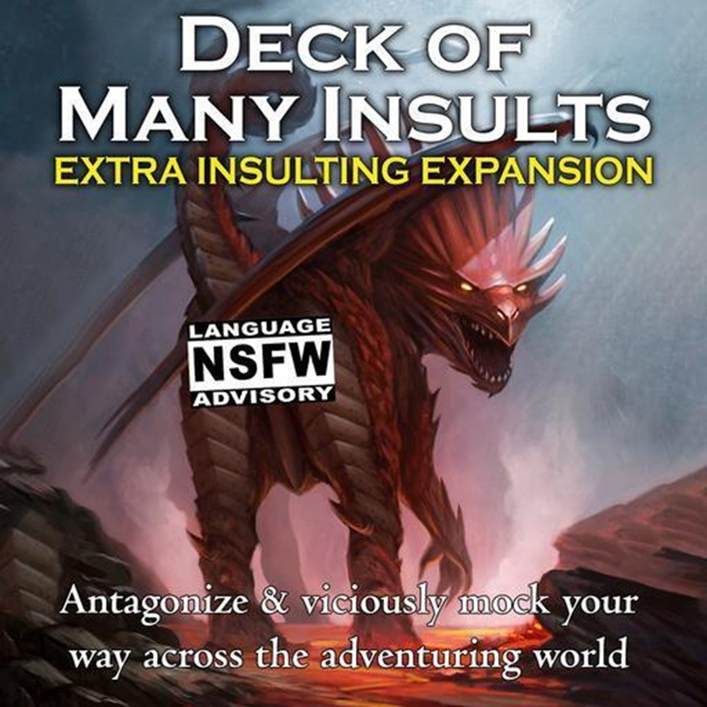 Deck of Many Insults - Extra Insulting Expansion