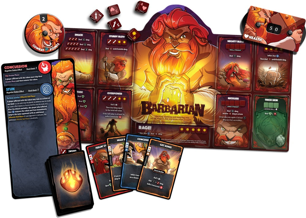 Dice Throne Hero Pack - Barbarian