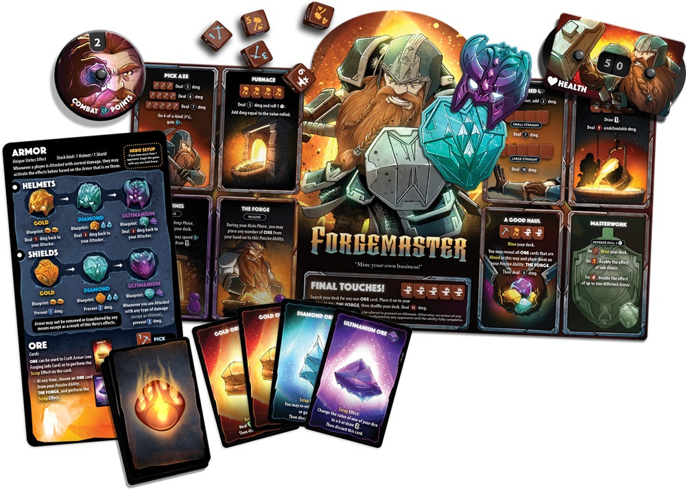 Dice Throne Hero Pack - Forgemaster