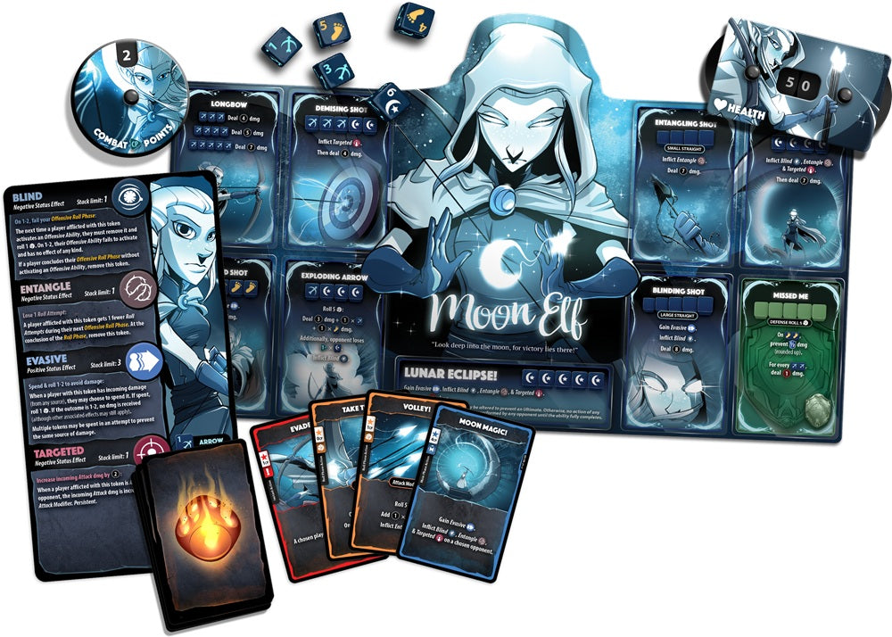 Dice Throne Hero Pack - Moon Elf