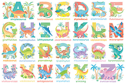 Dinosaur Alphabet - 35 Piece Floor Puzzle