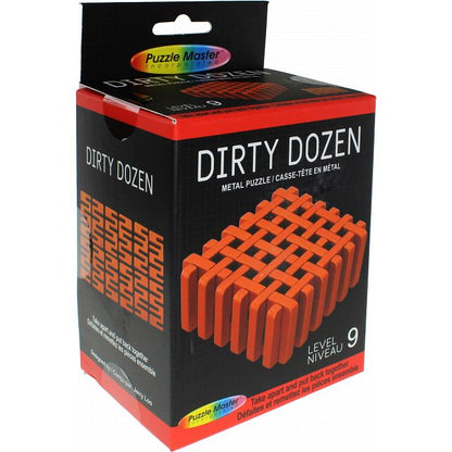 Dirty Dozen Metal Puzzle - Difficulty Level 9/10