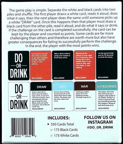 Do Or Drink: Win or Blackout (Base Game)