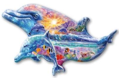 Ceaco Dolphin Shaped Puzzle
