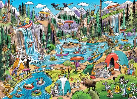 DoodleTown: Portage Pandemonium - 1000 Pieces