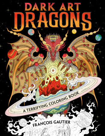 Dark Art: Dragons - A Terrifying Coloring Book