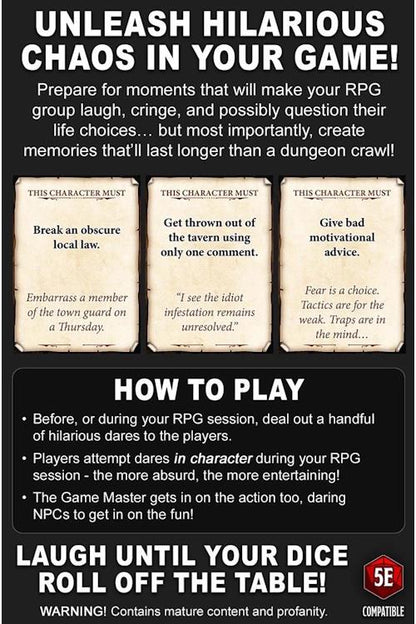 Dumb Dares & Silly Side Quests