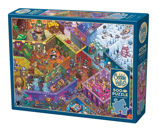 Dungeon Run - 500 Pieces