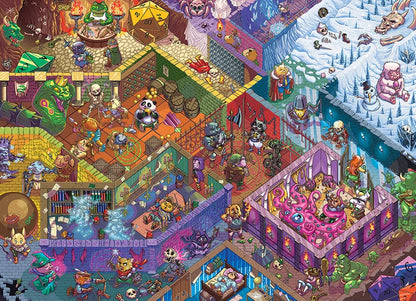 Dungeon Run - 500 Pieces