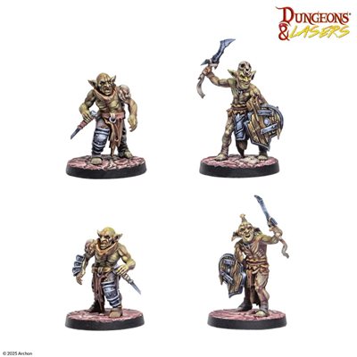 Dungeons and Lasers - Goblin Warband