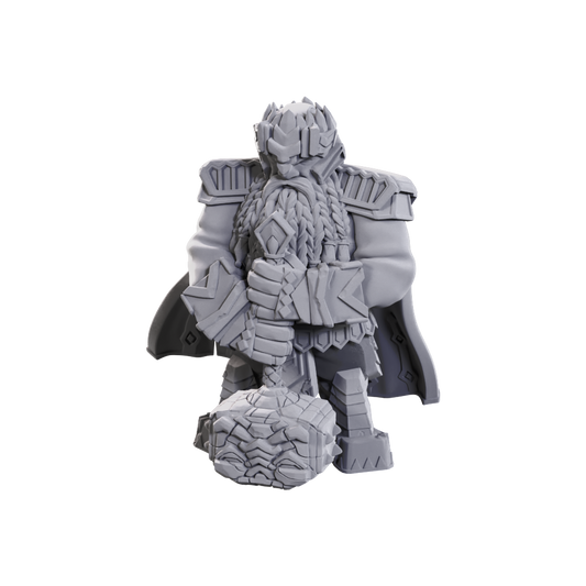 Pathfinder - High-Level Dwarf Champion (Male)