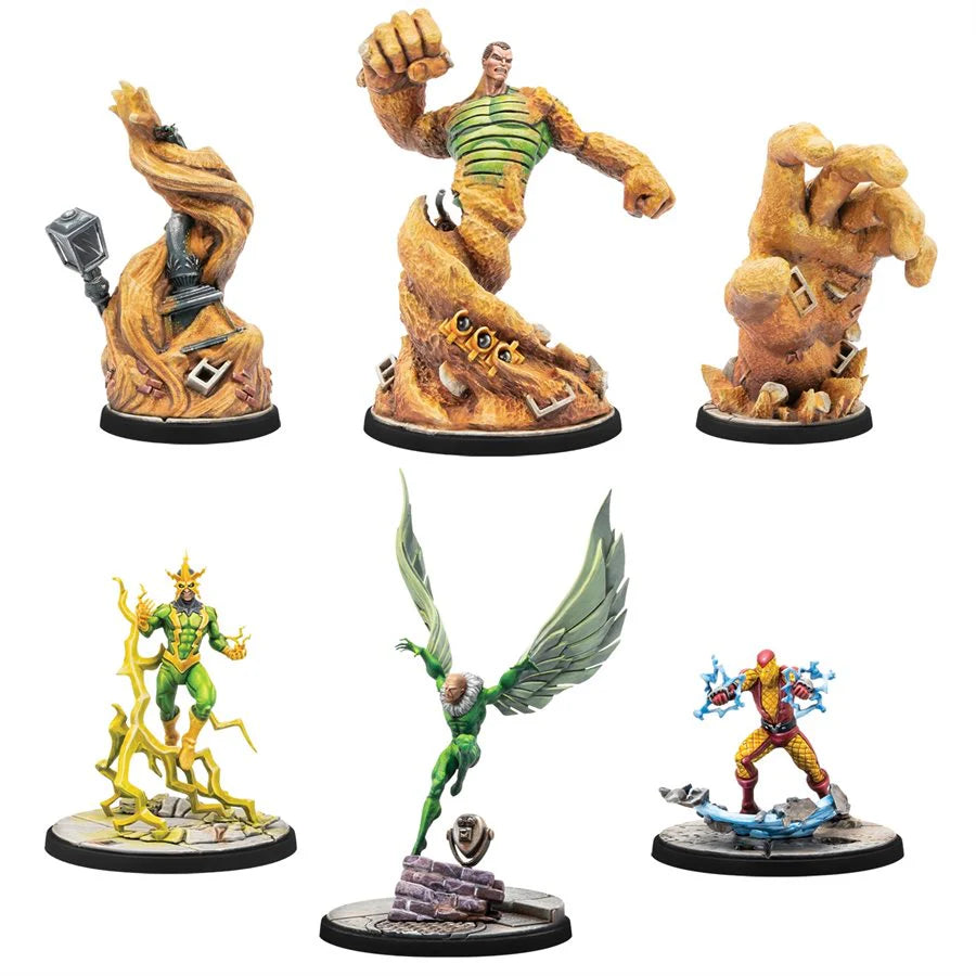 Electro & Sandman & Shocker & Vulture