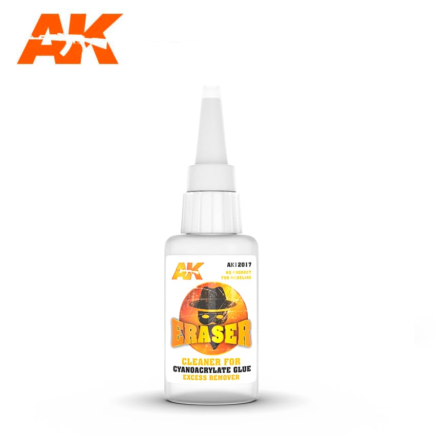 Eraser - Cleaner for Cyanoacrylate Glue