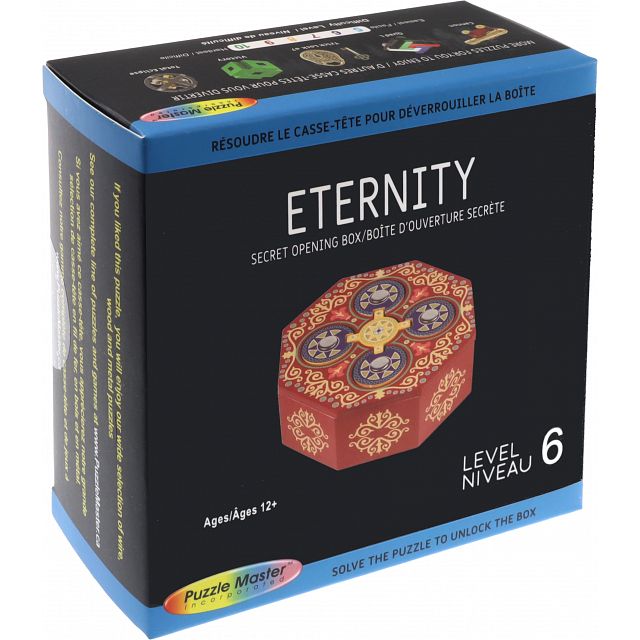 Secret Opening Box: Eternity Puzzle - Difficulty Level 6/10