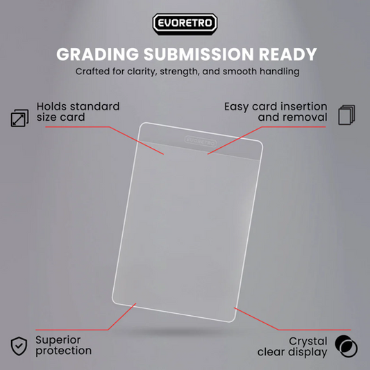 Evoretro - Semi Rigid Card Holders 50PK