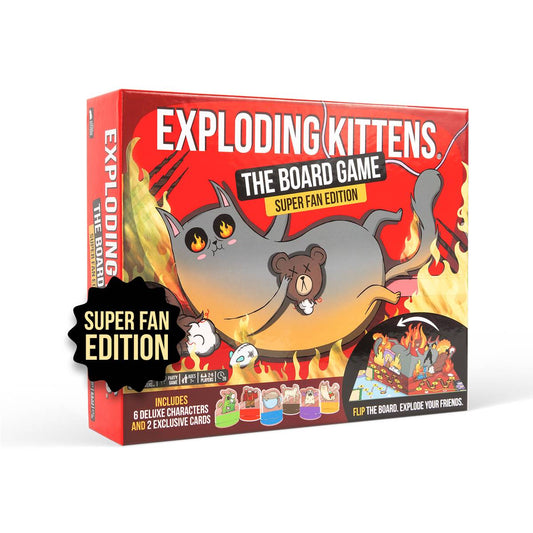 Exploding Kittens: The Board Game - Super Fan Edition