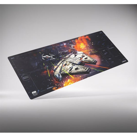 Star Wars Unlimited Xtra-Wide Game Mat: Millenium Falcon (With Battle Zones)
