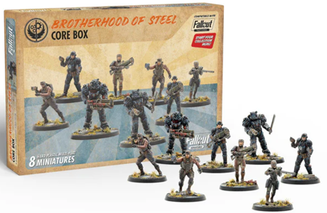 Fallout Wasteland Warfare: Brotherhood of Steel Core Box