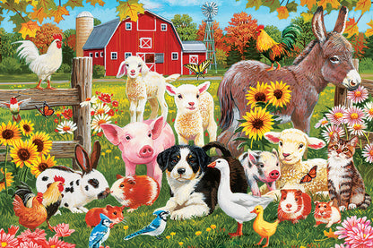 Famryard Greetings - 35 Piece Floor Puzzle