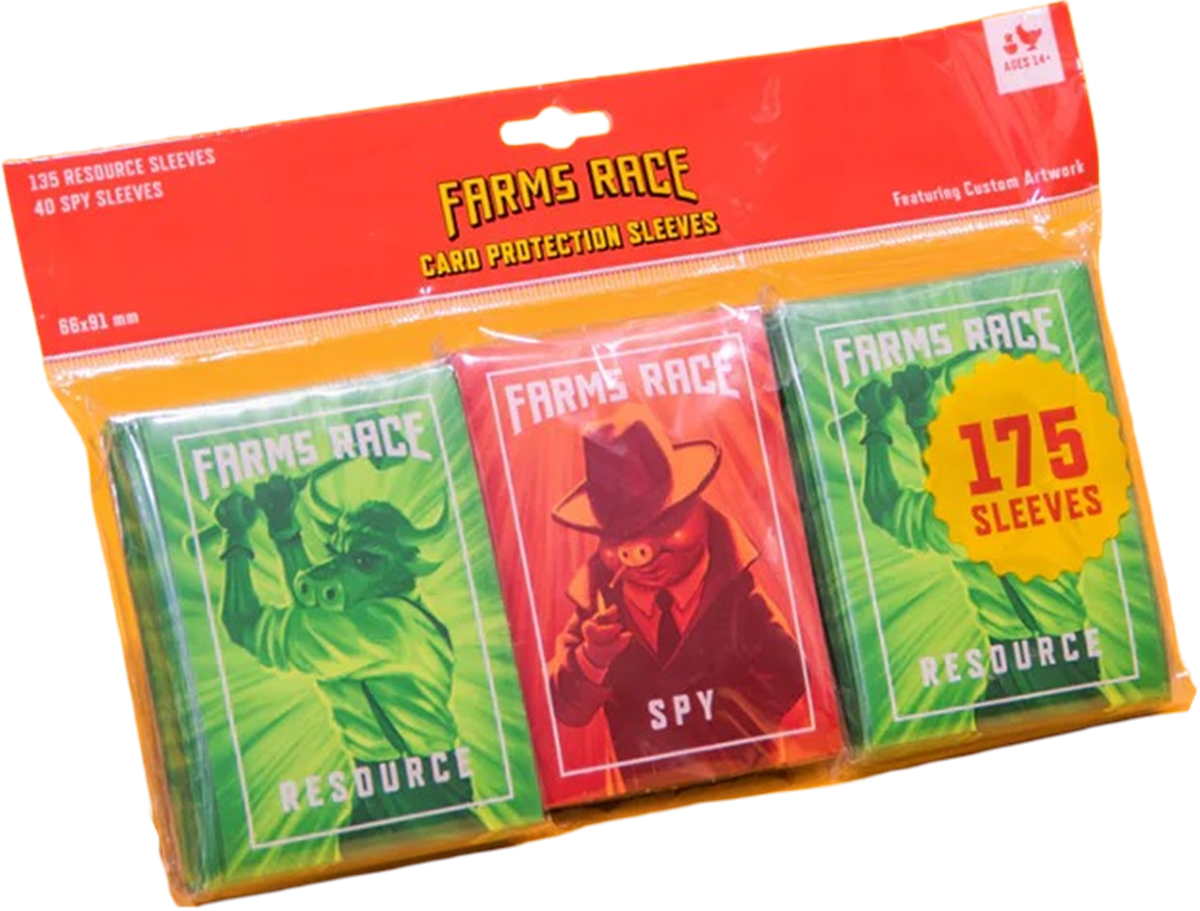 Farms Race Card Sleeves