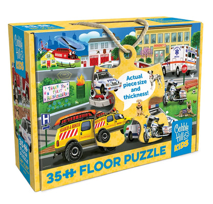 First Responders - 35 Piece Floor Puzzle