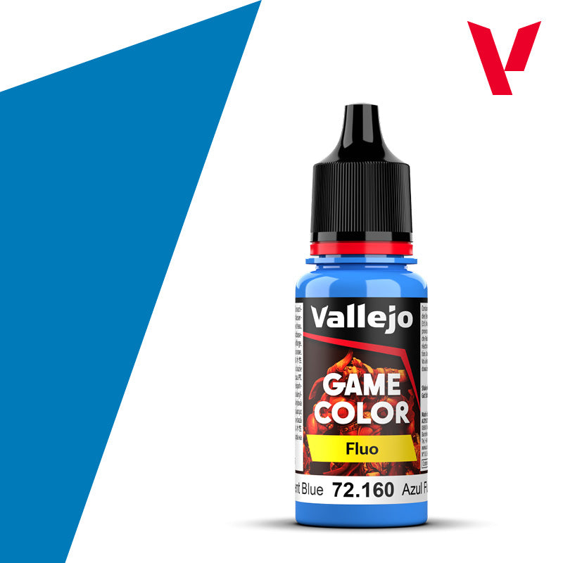 Fluorescent Game Color - Blue