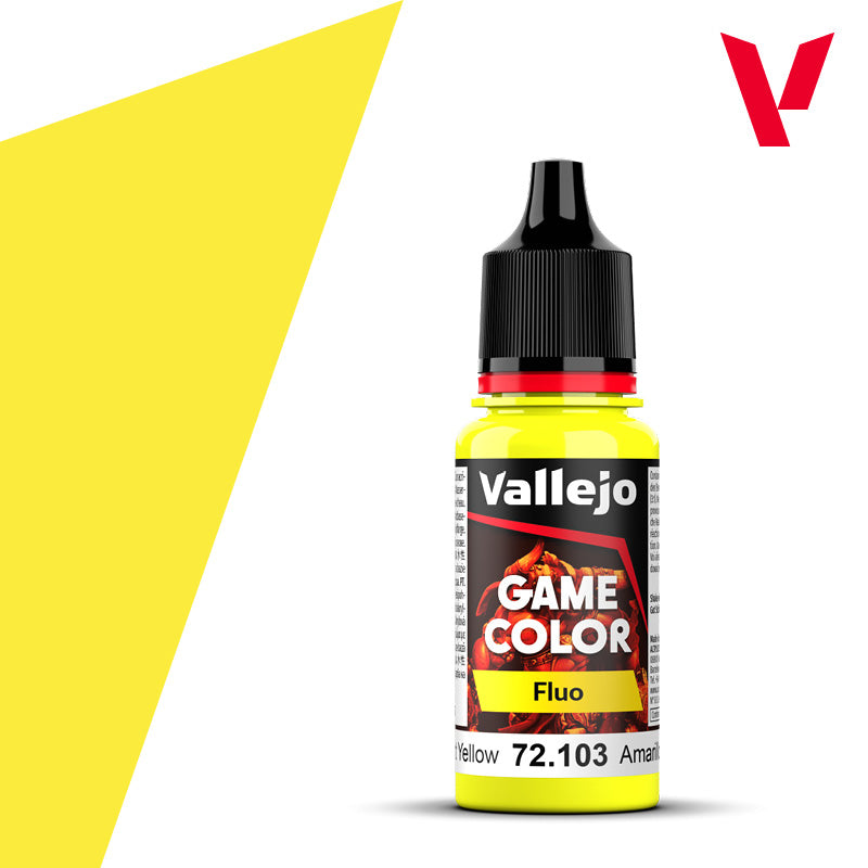 Fluorescent Game Color - Yellow