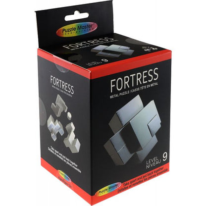 Fortress Metal Puzzle - Difficulty Level 9/10