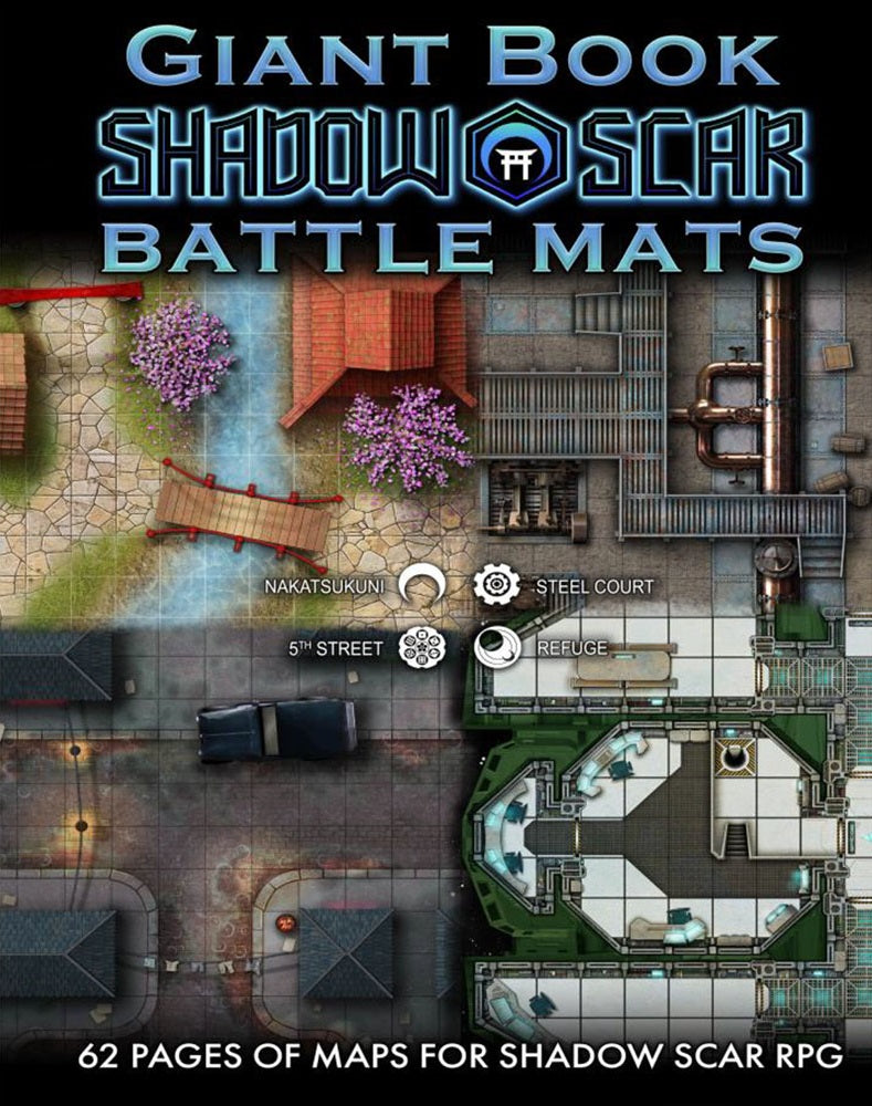 Giant Book of Shadow Scar Battle Mats