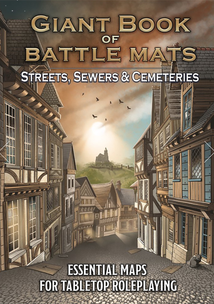Giant Book of Battle Mats: Streets, Sewers & Cemeteries