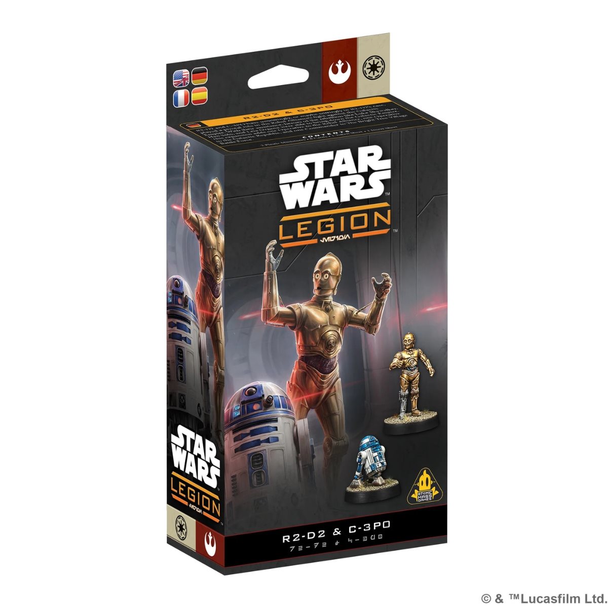 Galactic Republic/Rebel Alliance - R2-D2 & C-3P0