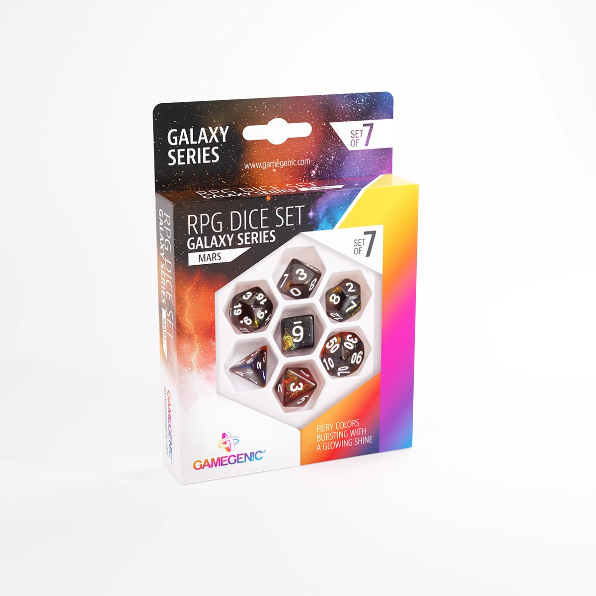Gamegenic RPG Dice: Galaxy Series - Mars