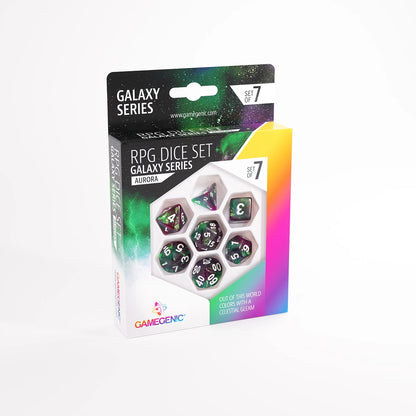 Gamegenic RPG Dice: Galaxy Series - Aurora