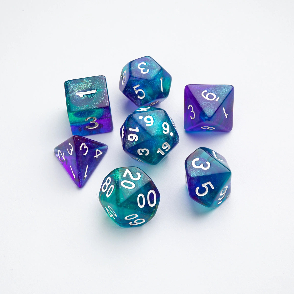 Gamegenic RPG Dice: Galaxy Series - Neptune