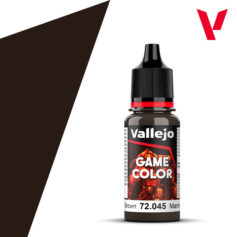 Game Color - Charred Brown