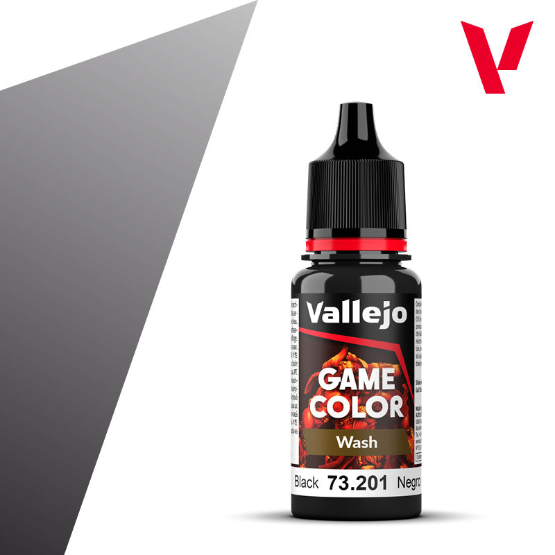 Game Color Wash - Black