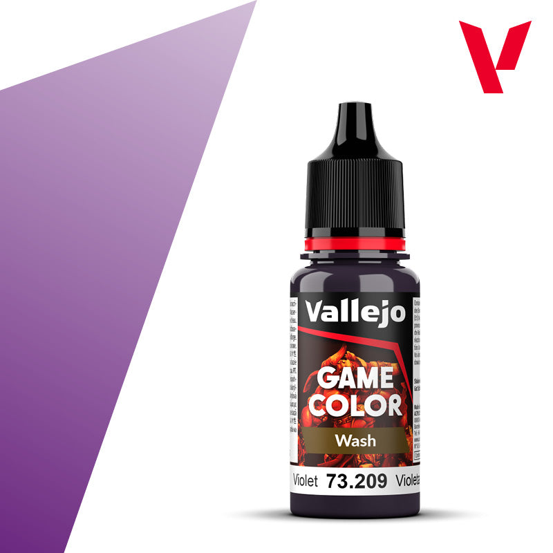Game Color Wash - Violet