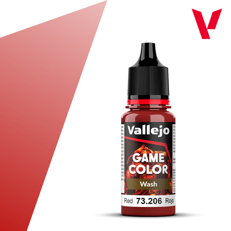 Game Color Wash - Red